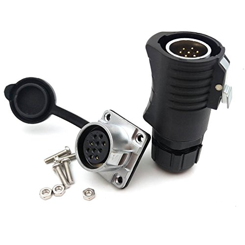 SZJELEN XHP20 10Pin Waterproof Connector for LED Lights & RV Solar Ports - Durable Plug & Socket
