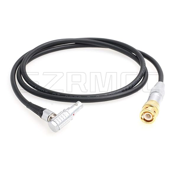 SZRMCC BNC Right Angle 9 Pin SMPTE Time Code Cable for RED Komodo Cinema Camera