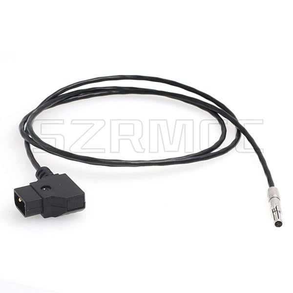 SZRMCC Neutrik Female 3 Pin to D-Tap Power Cable for Odyssey 7 7Q 7Q+ Apollo Monitor Recorder Straight Cable