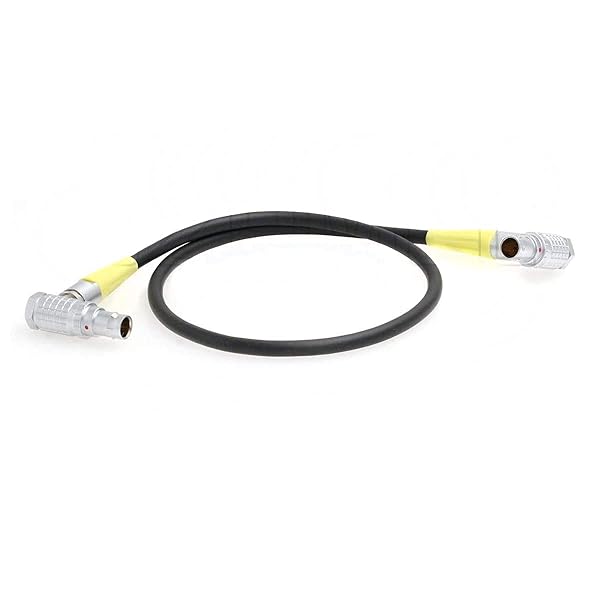 SZRMCC SZRMCC Right Angle 1B 7 Pin Male to Right Angle 1B 7 Pin Digital Lens Motor Cable for Preston MDR Bartech Heden FIZ Connection