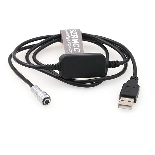 SZRMCC USB 5V 2A Mobile Power Battery with Boost 12V Cable for BMPCC4K Blackmagic Pocket Cinema Camera 4K