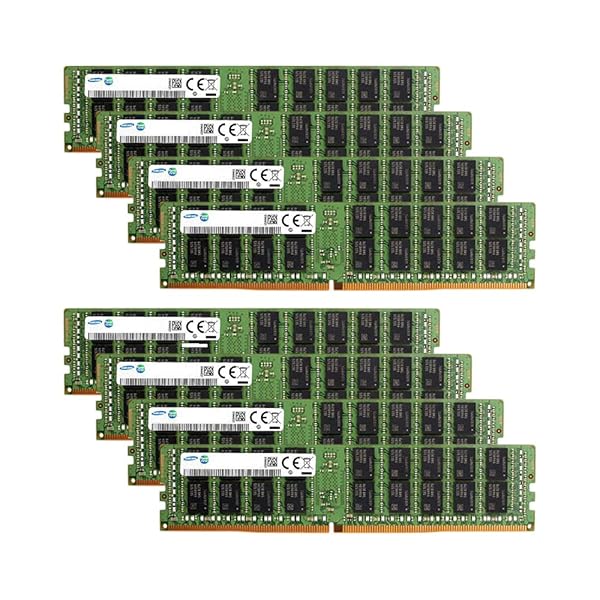Samsung 256GB DDR4 Memory Bundle 8 x 32GB PC4-21300 2666MHz RDIMM Registered Server Memory M393A4K40CB2-CTD