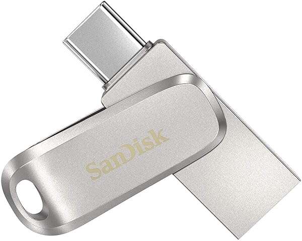SanDisk Ultra Dual Drive Luxe 32GB USB-C Flash Drive - High Speed USB 3.1 with Lanyard Bundle for Smartphones & Tablets - Image 3