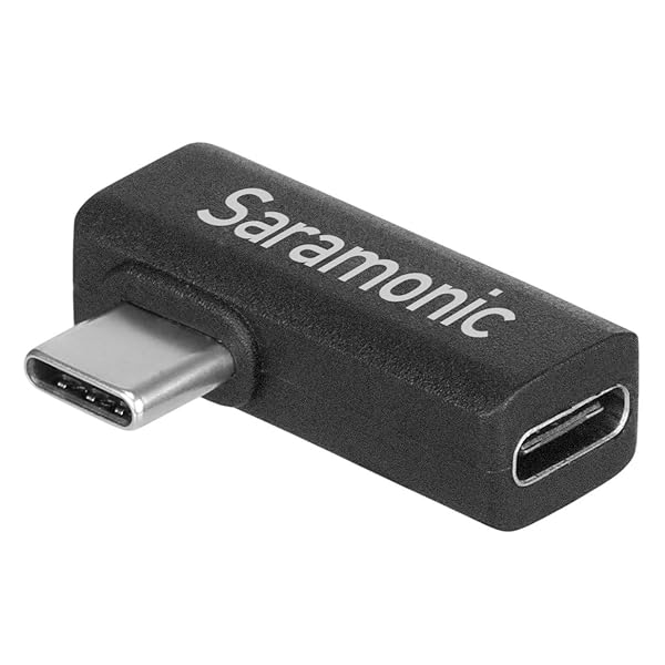 Buy Saramonic Right-Angle USB-C Adapter SR-C2005 for Gimbals & Tight Spaces - 90-Degree Male-to-Female Type-C Connector - Image 4