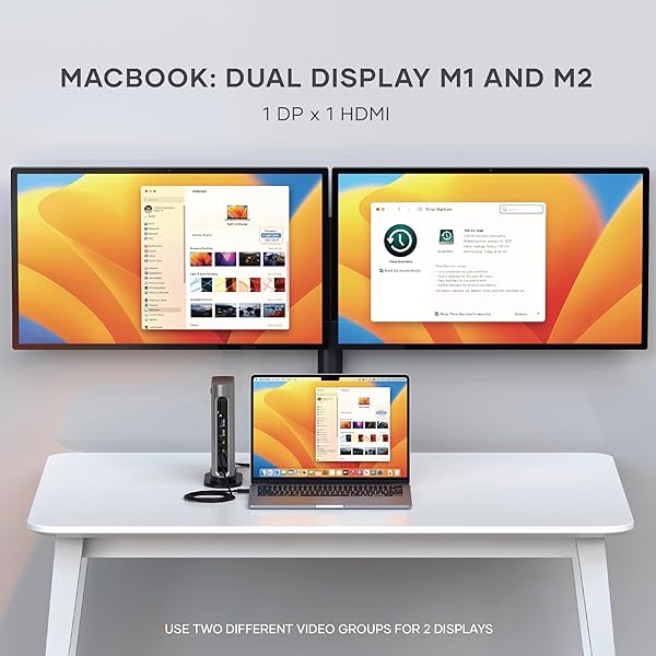 Maximize Productivity with Satechi Thunderbolt 4 Dock: 16 Ports, 4K/60Hz, 96W PD Charging for Mac & Windows - Image 7