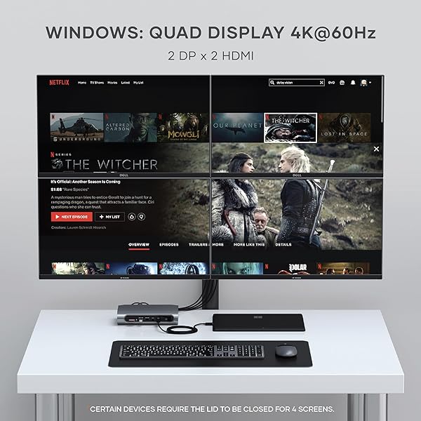 Maximize Productivity with Satechi Thunderbolt 4 Dock: 16 Ports, 4K/60Hz, 96W PD Charging for Mac & Windows - Image 10