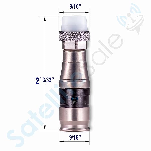SatelliteSale Weather-Seal F-Type Connectors for RG-11 Coax Cables - Pack of 10 Indoor/Outdoor Fittings - Image 6