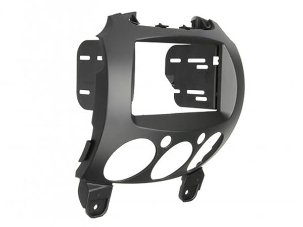 Scosche MA1547B Dash Kit for 2011-15 Mazda2 - ISO Double DIN & DIN+Pocket, Black