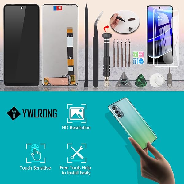 Screen for Motorola Moto G Stylus 5G 2022 Screen Replacement for Motorola G Stylus 5G 2022 XT2215 XT2215-1 XT2215DL LCD Display Touch Screen - Image 7