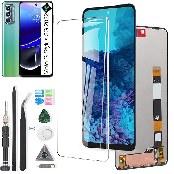 Screen for Motorola Moto G Stylus 5G 2022 Screen Replacement for Motorola G Stylus 5G 2022 XT2215 XT2215-1 XT2215DL LCD Display Touch Screen