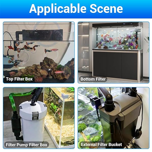 Segarty Aquarium Bio Balls, 1 inch Koi Pond Filter Media Bio Ball with Sponge for Aquarium Filter Canister Filter Biological Filtration for - Image 6