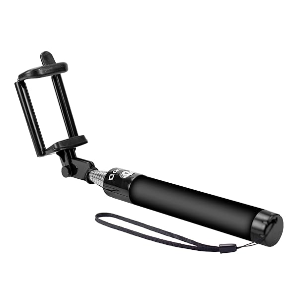 Cellet Premium Selfie Stick: Extendable & Adjustable for iPhone 15, Galaxy S24 & More
