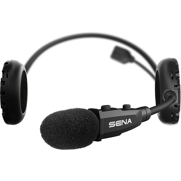 Buy Sena 3S Plus Boom Motorcycle Bluetooth Headset - Premium Sound & Comfort in Black