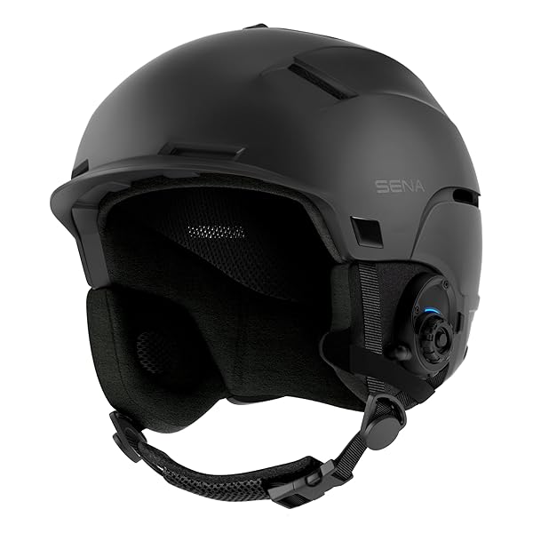 Sena Latitude S1 Snow Helmet: Bluetooth Intercom, Built-in Speakers & Microphone, Hands-Free Music - Size M