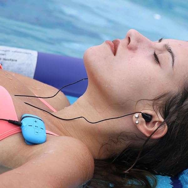 Sewobye Waterproof MP3 Player for Swimming - Underwater Headphones with Shuffle, 3m Cord, Perfect for Aquatic Adventures! - Image 5