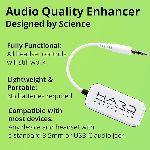Enhance Audio Quality with Shield Your Body Headset: Air Tube Alternative & USB-C to 3.5mm Adapter for 5G Devices - Image 6