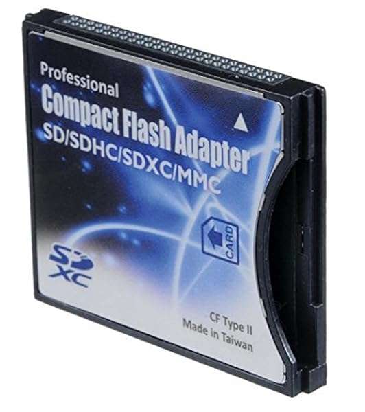 Shopdigi CDA Compact Flash CF Type 2 Adapter for SD Cards - Not for CF Type 1 Devices - Image 2