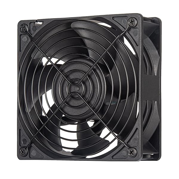 SilverStone Technology FHS 120X High Speed 120mm PWM Industrial Server Fan up to 4000rpm SST-FHS120X