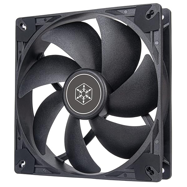 SilverStone Technology Vista 140 High Performance 140mm PWM Fan SST-VS140B for Optimal Cooling and Quiet Operation