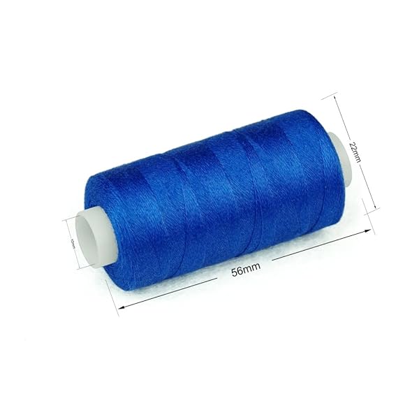 Simthread 12 Multi-Color Cotton Quilting Thread - 550 Yards Each for All Sewing Projects - Image 4