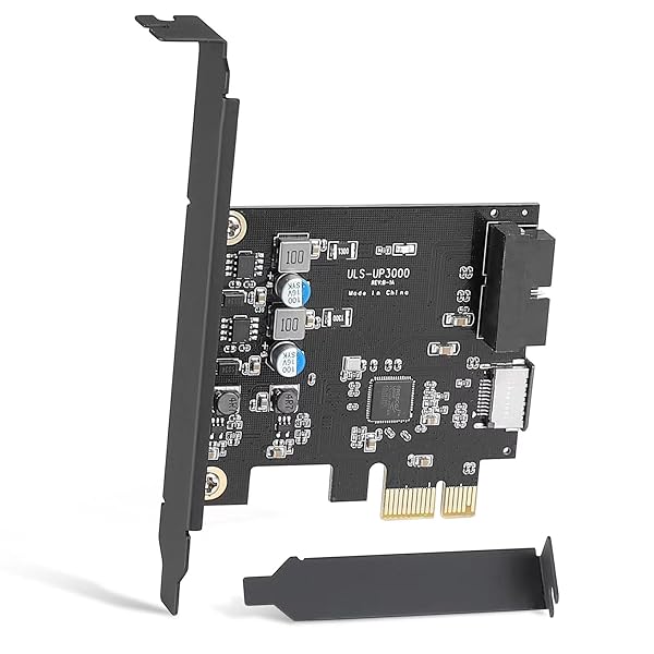Upgrade Your PC: Sinefine PCIe x1 to USB 3.0 Front Panel Adapter for Windows, MacOS & Linux - Fast 5Gbps Transfer - Image 2