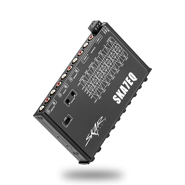 Enhance Your Sound: Skar Audio SKA7EQ 7-Band Car Audio Equalizer with Aux & High Voltage RCA Outputs - Image 8
