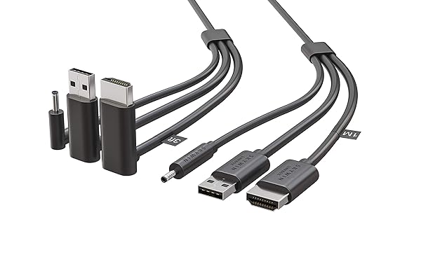 Skywin 3-in-1 VR Backpack Cable for HP Z & HTC Vive - 1M HDMI+USB+DC Linkbox Connection