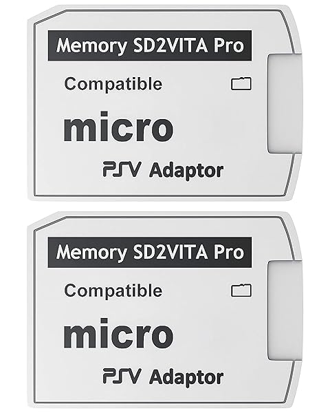 Skywin Skywin SD2Vita PS Vita Memory Adapter - 2 Pack for PS Vita 1000/2000 & HENkaku System