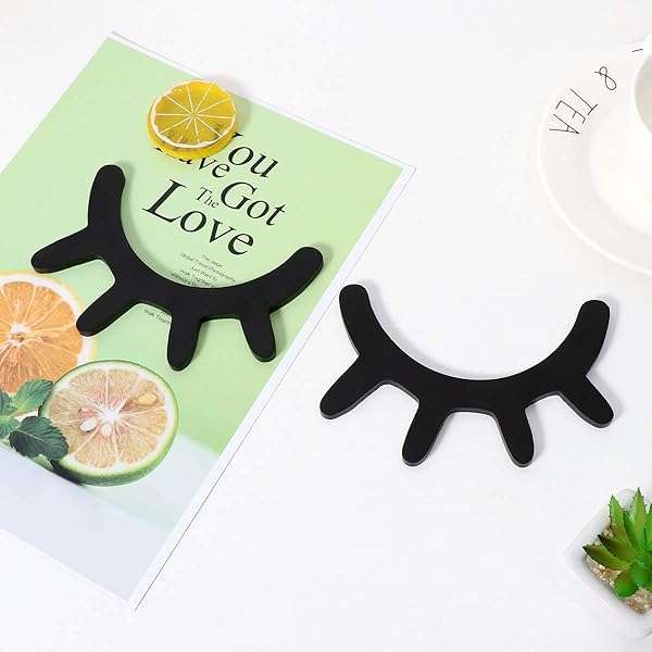 Sleepy Eyes Wall Decor: Wooden Eyelash Stickers for Nursery & Kids' Bedroom - Perfect Christmas Wall Art! - Image 5