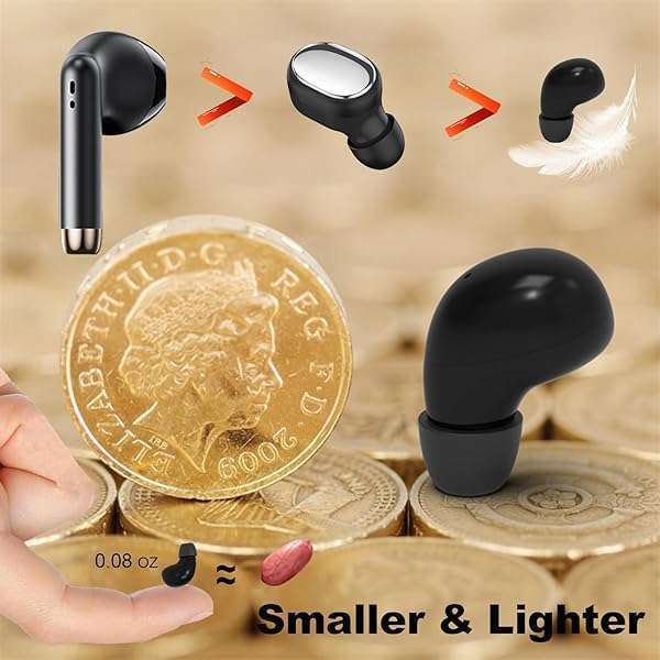 Small Invisible Bluetooth Earbuds: Discreet, Wireless, and Perfect for Work - Image 6