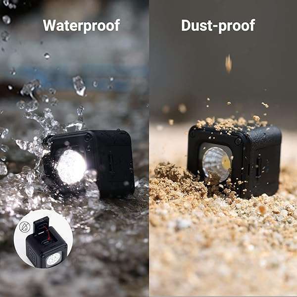 SmallRig RM01 Mini LED Video Light: Waterproof, Dimmable, 8 Color Filters for GoPro, DJI, Smartphones & Cameras - Image 5