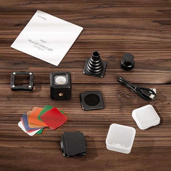 SmallRig RM01 Mini LED Video Light: Waterproof, Dimmable, 8 Color Filters for GoPro, DJI, Smartphones & Cameras - Image 10