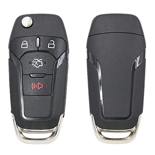 Loach Smart Remote Flip Key 315MHz for Ford Fusion 2013-2016 | N5F-A08TAA ID49 Keyless Entry Fob with 4 Buttons