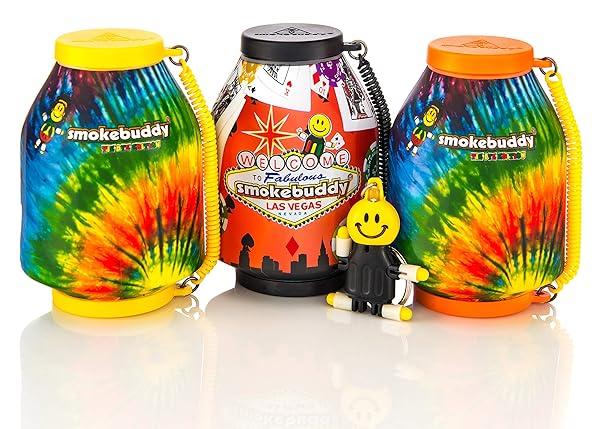 Smoke Buddy Original Air Filter - Vegas Black/Red | Personal Smoke Eliminator - Image 5