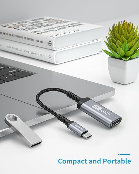 2024 Sniokco USB C to HDMI Adapter Cable - High Speed Type C Converter for iPhone 15/16, MacBook Pro/Air, iPad & More - Image 9