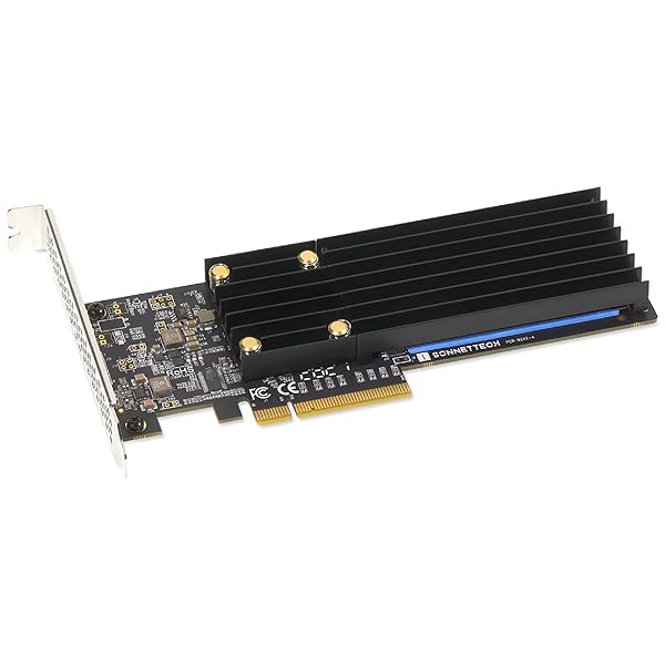 Sonnet M2 2x4 Low Profile PCIe Card for High Speed Storage Expansion