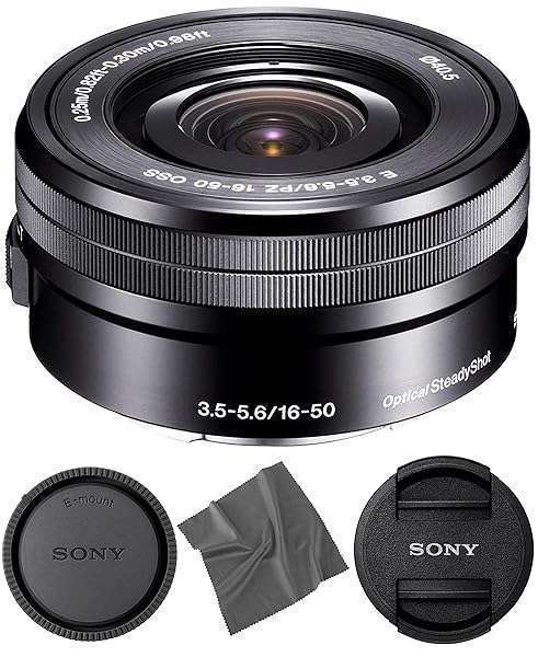 Buy Sony SELP1650 16-50mm OSS Lens & Pro Starter Bundle - International Version with 1 Year Warranty