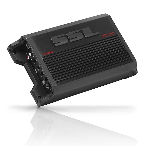 Sound Storm Laboratories Sound Storm CG1202 Car Audio Amplifier - 1200W, 2-Channel, Bridgeable, High/Low Inputs for Powerful Bass