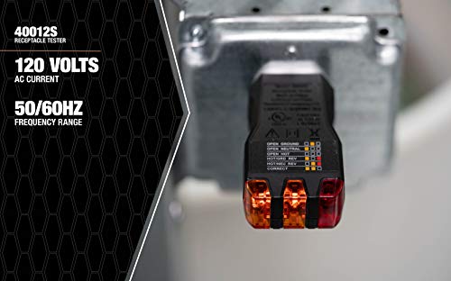 Southwire 10037K Electrical Test Kit: Multimeter, Voltage Detector & Outlet Tester Included - Image 8