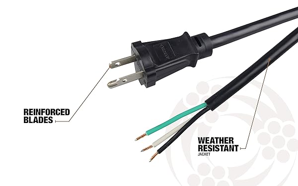 Southwire 9703SW8808 16/3 Power Supply Cord - 3ft Heavy Duty, Weather Resistant, UL Listed - Image 7