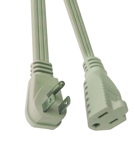 Southwire 6ft Medium Duty Extension Cord - 14 Gauge, 3 Conductor, Beige for General Use Appliances - Image 4