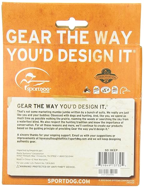 SportDOG Brand UplandHunter Beeper Waterproof Remote Operated 500 Yards 9 Tones 3 Run Modes Ideal for Hunting Dogs - Image 3