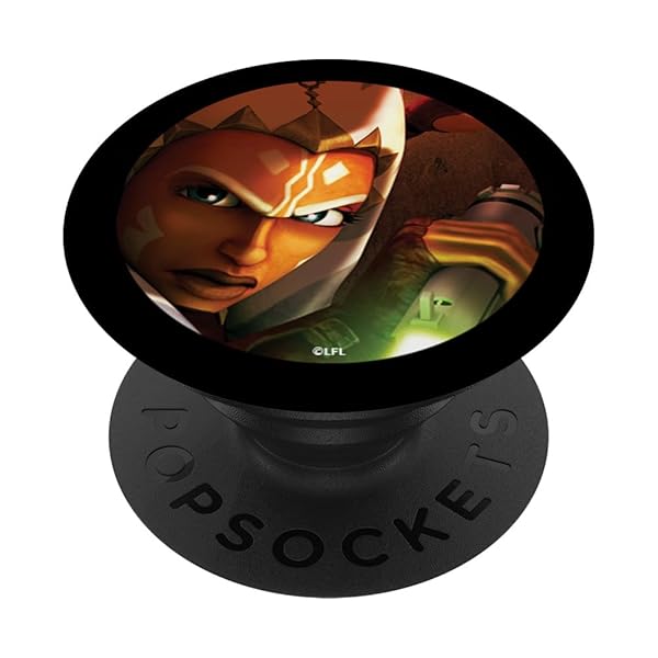 Star Wars Ahsoka Tano Power of the Galaxy Lightsaber PopSockets Standard PopGrip