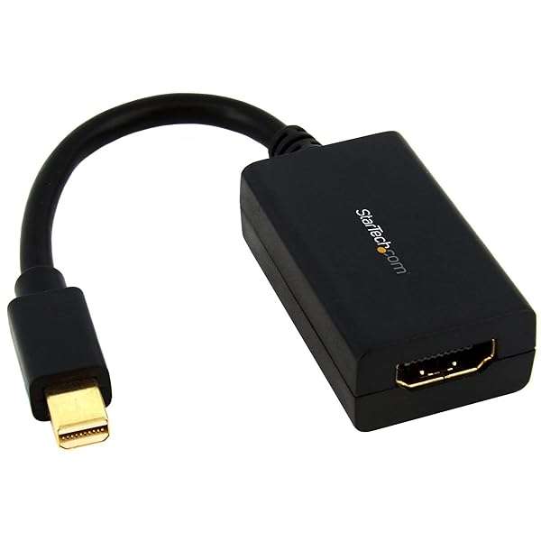 StarTech Mini DisplayPort to HDMI Adapter - 1080p Video Converter for Monitors & TVs - MDP2HDEC Upgrade