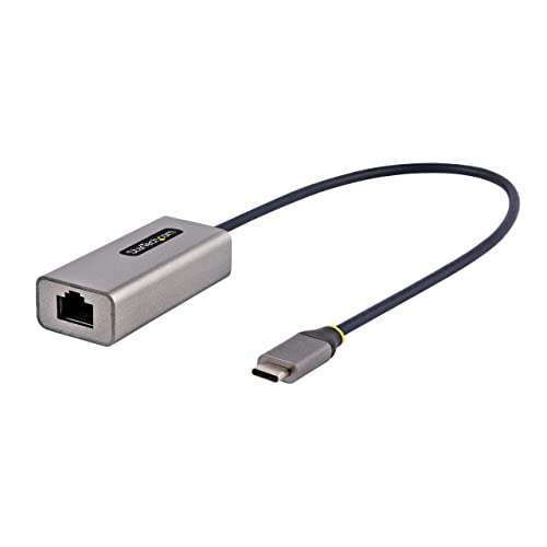 StarTech.com StarTech USB-C to Ethernet Adapter - 10/100/1000 Mbps, Driverless Install, 12in Cable - Fast Gigabit Network Solution