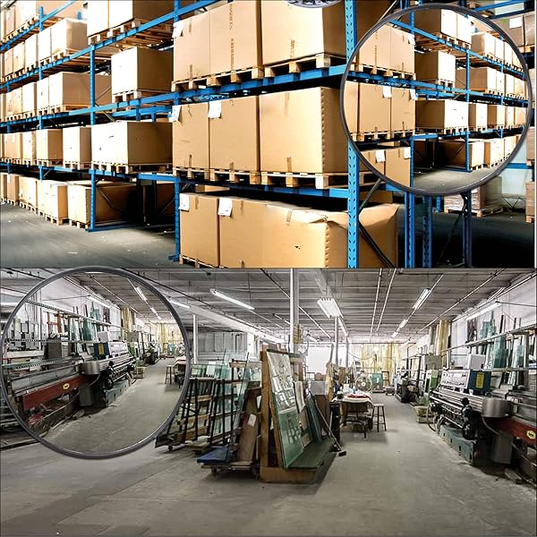 "StartFine 9" Convex & Concave Corner Mirror for Blind Spots - Adjustable Traffic Safety Mirror for Offices & Driveways" - Image 6