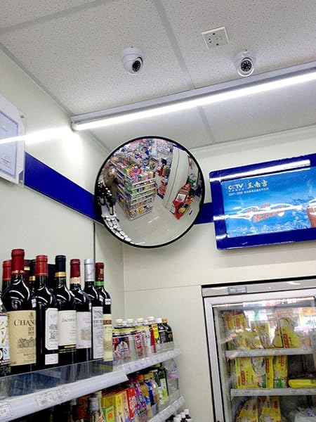 "StartFine 9" Convex & Concave Corner Mirror for Blind Spots - Adjustable Traffic Safety Mirror for Offices & Driveways" - Image 9