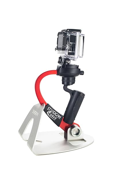 SteadiCam Steadicam Curve-BK: Best Handheld Stabilizer for GoPro Hero 3, 4 & 5 - Smooth Video Grip