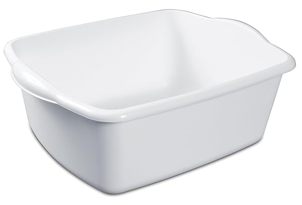 Buy Sterilite White 12Qt Dishpan - Durable, Versatile & Perfect for Home Use