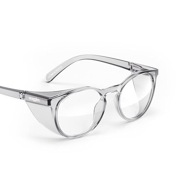 Stoggles Z87.1 Safety Glasses: Stylish, Durable, Anti-Fog, Blue Light & UV Protection